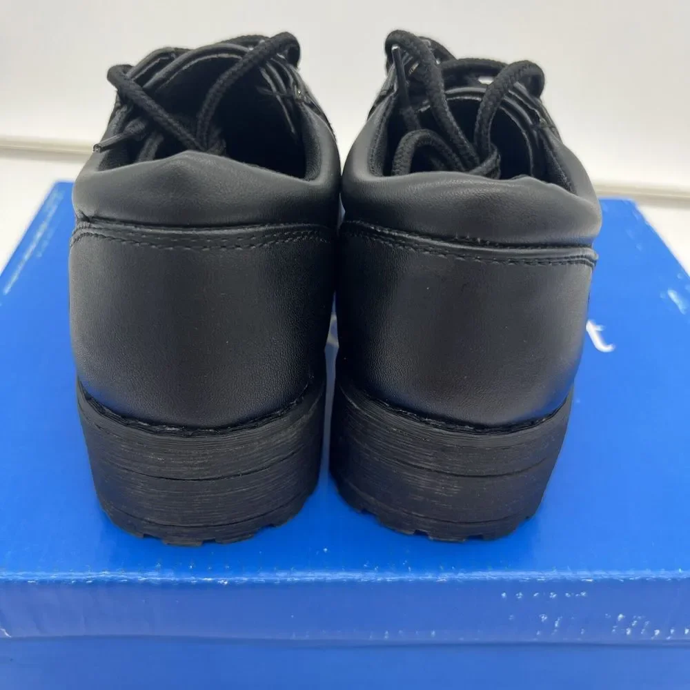 Cane Comfort Little Boys Black Dress Shoes Church School‎ Size 12.5 Read Desc